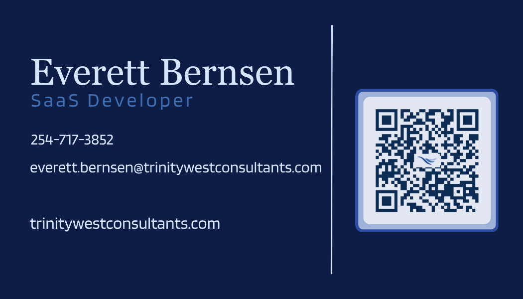 Trinity West Consultants Business Cards - preview